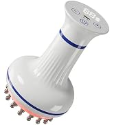 ROLLERSTONE Body Lymphatic Drainage Massager & Electric Meridian Brush - Gua Sha Tool for Sculpti...