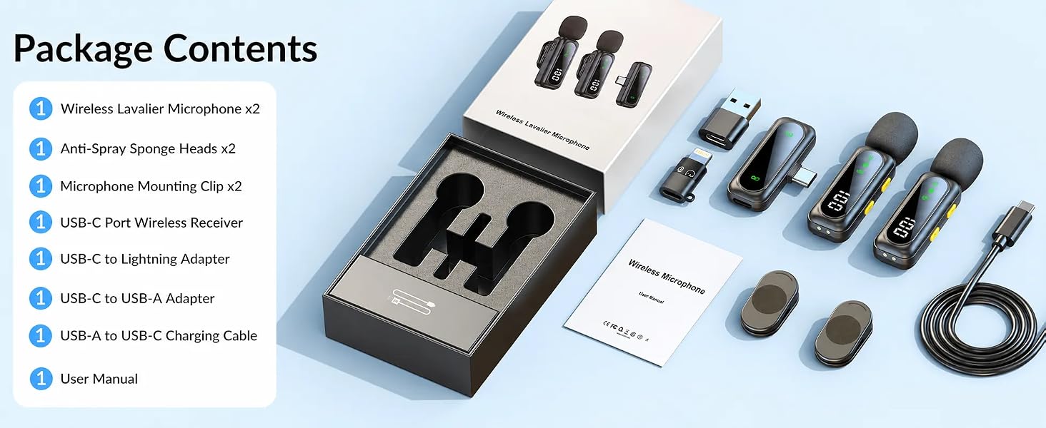 Wireless Lavalier Microphone