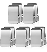 Large Chip Bag Clips with Anti-Slip Rubber,BURLIHOME All-Purpose Stainless Steel Heavy Duty Air T...