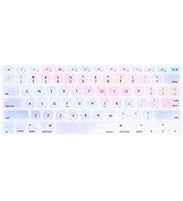 MOSISO Silicone Keyboard Cover Compatible with MacBook Air 13 inch A1466 A1369 2010-2017&Compatib...