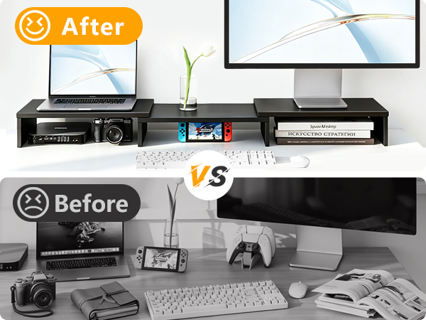 dual monitor stand