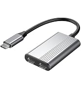 Xreal Hub Adapter, USB C to AR Glasses and Charging Adapter, Charge and Play, 4K@60Hz & 100W Fast...
