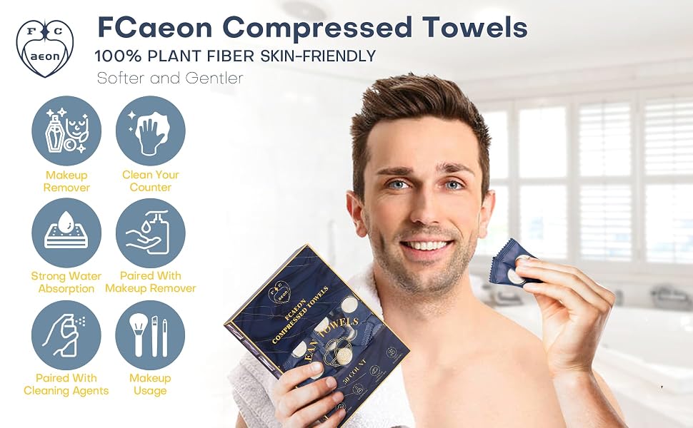 compressed towels