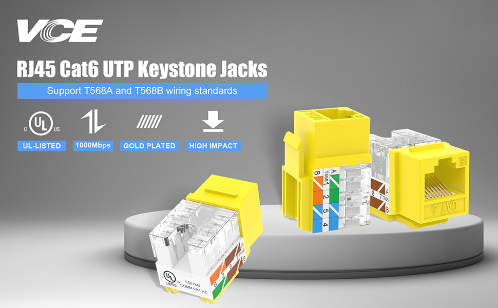 cat 6 jacks
