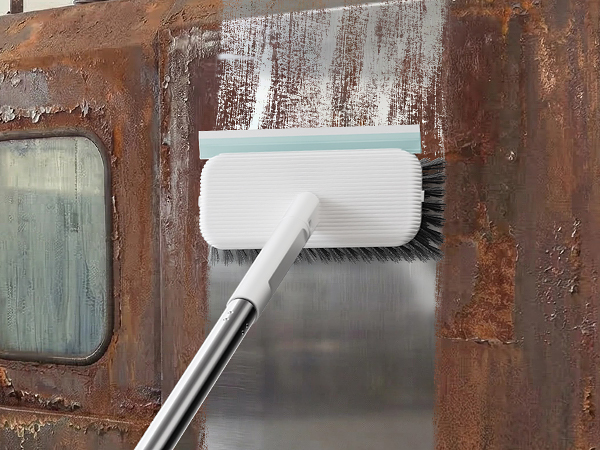 scrub brush with long handle