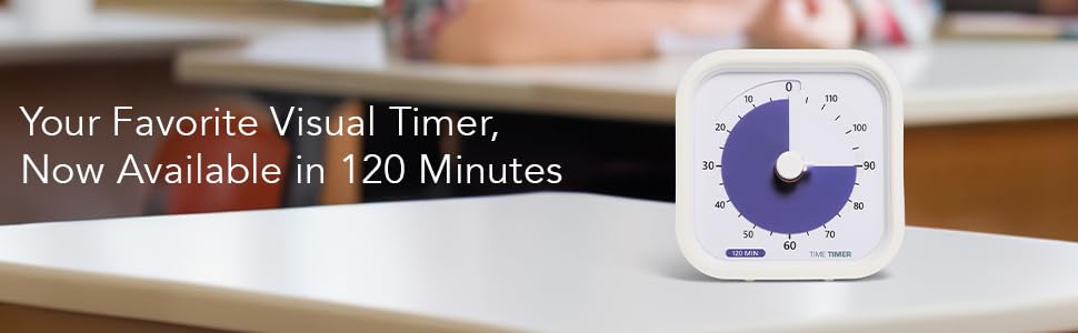 Time Timer MOD 120 Minute sitting on desk in classroom