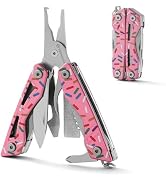 VIRENKNIFE 13-in-1Multi Tool Pliers, Stainless Steel Mini EDC Multitool with Pocket Knife,Screwdr...