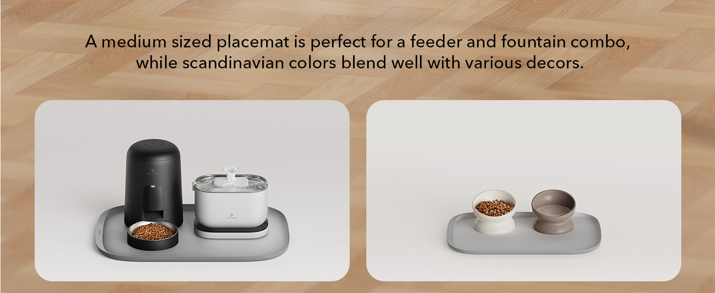 pet feeding mat