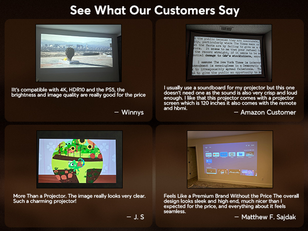 projector with wifi and bluetooth