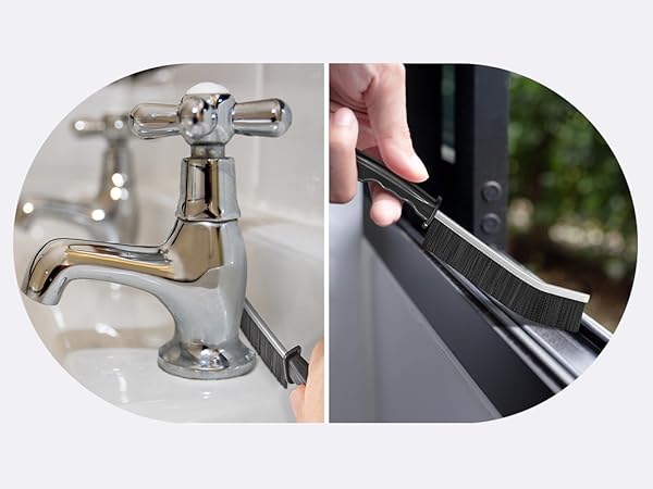 Hard Bristle Crevice Cleaning Brush