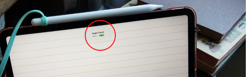 Charging 2nd generation Apple Pencil with ZoopLoop on
