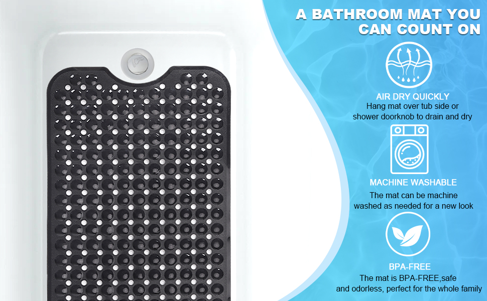 WHY CHOOSE OUR BATH MATS