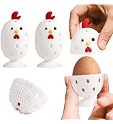 Silicone Egg Cleaner for Fresh Eggs, Vegetable and Fruit Scrubber Tool Reusable Cleaning Brush fo...
