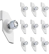 INCREWAY T Bar Grid Ceiling Clamp, Lighting Fixtures Mounting Clips Used for Drop Ceiling Grid Su...