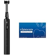 Triple Bristle Max | 4 Brush Modes | Patented 3 Head Design | Dentist Created & Approved | Soft C...