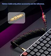 FormulaMod USB C Coiled Keyboard Cable Kit