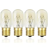 MEQIQTEK Whirlpool Microwave Light Bulb 40Watt - Microwave Light Bulbs Under Hood - E17 Intermedi...