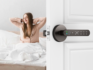 fingerprint door lock app grey
