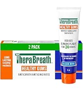 TheraBreath Healthy Gums Toothpaste, Fights Bad Breath for 12 Hours, with Stannous Fluoride for A...