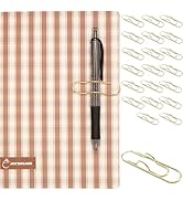 Multifunctional Pen Clips,20pcs Portable Metal Paper Clips Large Size Office School Supplies,Pen ...