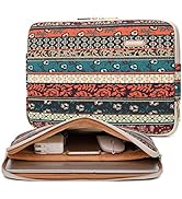 Kayond Canvas Water-Resistant 15.6 Inch Laptop Sleeve case for 15 inch 15.4 inch 15.6 inch Notebo...