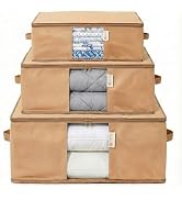 Cedar Storage Bag Organizer for Bedding Set - Protects from Moths, Moisture, Dirt & Dust - Set of...