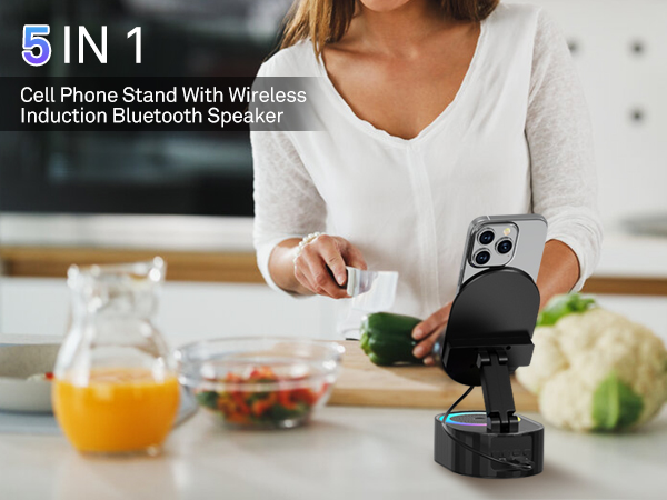 akllccr speaker and phone holder
