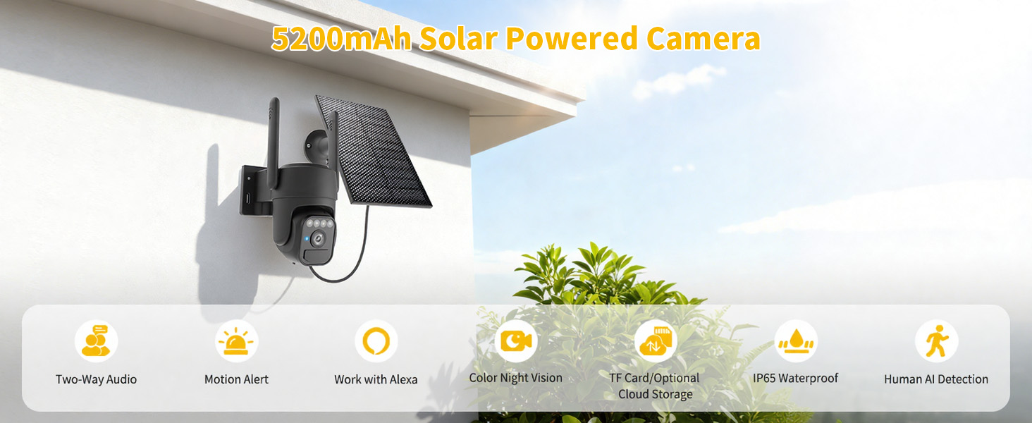 solar camera outdoor wireless