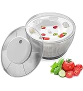 Electric Salad Spinner 4.5L Lettuce spinner,Fruit Washer spinner dryer w/Bowl & Colander,Lettuce ...