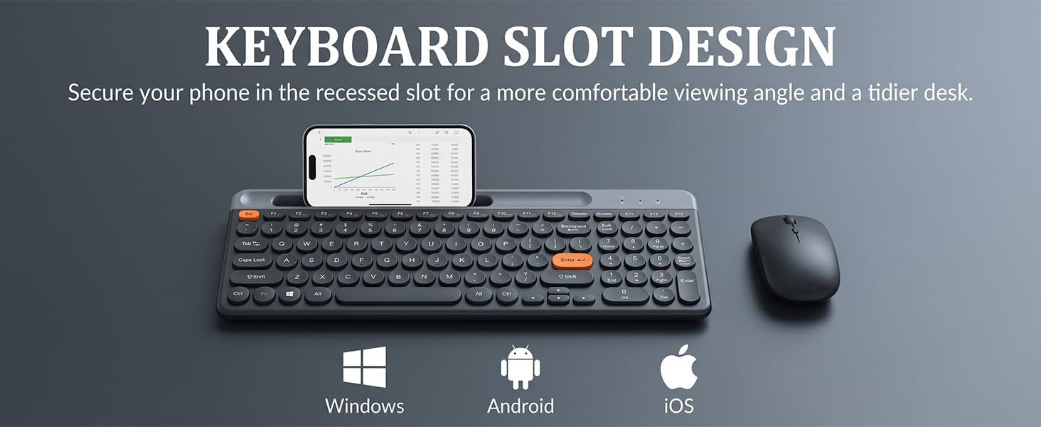 KEYBOARD SLOT DESIGN