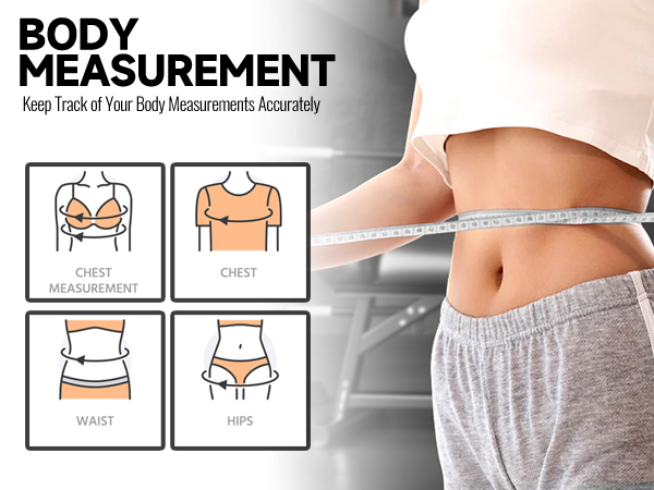 Body Measuring Tape Ruler for ?Body Measurement, Weight Loss, Measure Chest and Waist Circumference