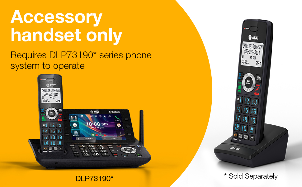 AT&T, ATT, DLP3190, DLP73290, DLP73490, DLP73590, DLP70090, Accessory Handset, Additional Handset