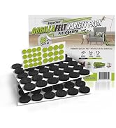 Slipstick Gorilla Felt 1 Inch Furniture Pads (88 Piece Combo) Premium Furniture Pads & Chair Leg ...