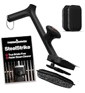 ThermoMaven Bristle-Free BBQ Grill Brush - No Wire Risk Steam Cleaner Removes Burnt Grease Fast -...