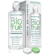Biotrue Hydration Plus Contact Lens Solution, Multi-Purpose Solution for Soft Contact Lenses, Len...