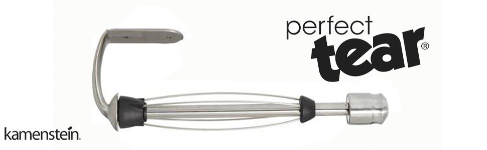 kamenstein, paper towels, holder, perfect tear, tear, kitchen, counter