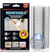 Cosygo Extra Large 1.18" Mounting Putty for Walls No Damage, Clear Removable Gel Glue Sticky Post...