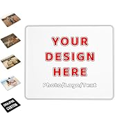 Custom Mouse Pad with Photo Gaming Mousepad Laptop Desk Mat Add Personalized Logo Text Mousepads ...