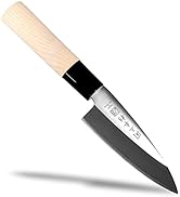Seki Japan Japanese Seki SANBONSUGI Sushi Chef Knife, 420J2 Stainless Steel Sashimi Deba Knife, W...