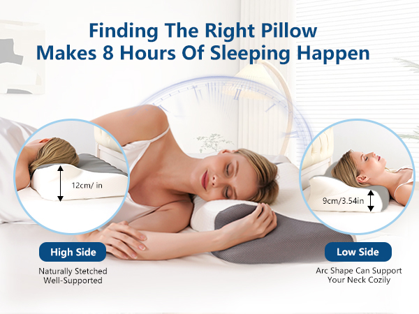 cervical neck pillow for sleeping