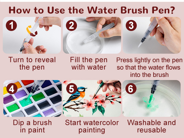 watercolor paint set