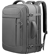 JARWAM Extra Large Travel Backpack 45L Expandable, Waterproof Wet Pocket Carry On Daypack, Anti-T...