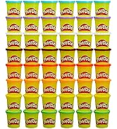 Play-Doh Bulk Pack of 48 Cans, 6 Sets of 8 Modeling Compound Colors, 3oz, Back to School Gifts & ...