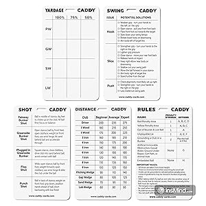 Image showing the lineup of Caddy Cards