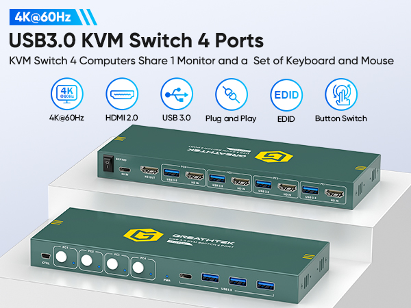 kvm switch 4 computers