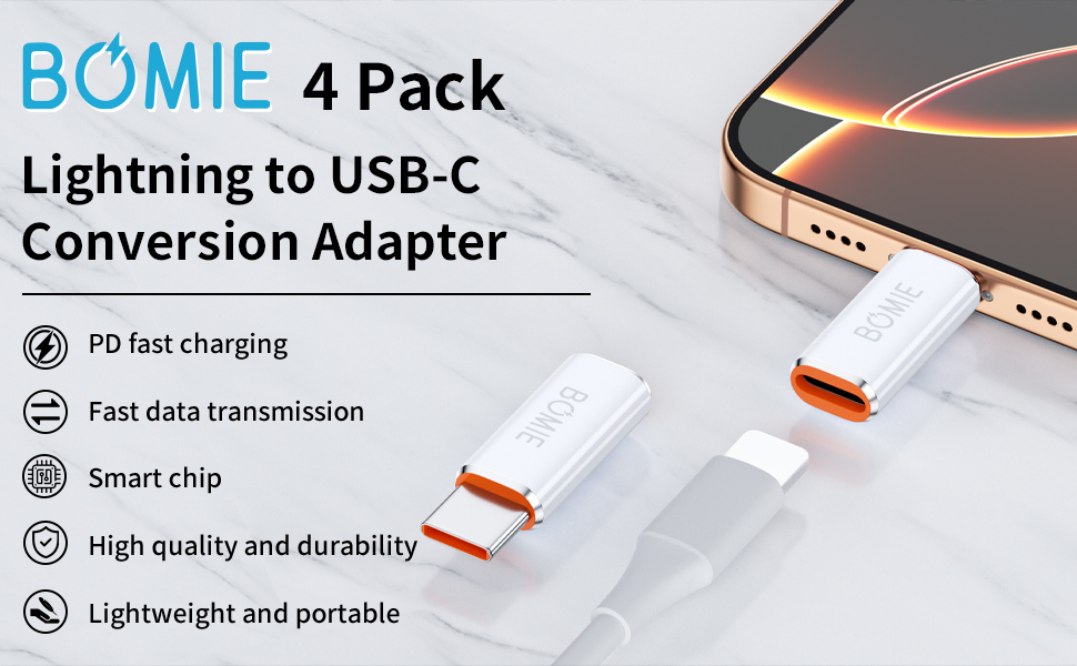 lightning to usb c adapter,usb c to lightning adapter