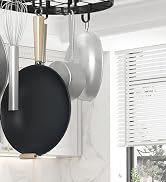 metal pot rack hanging