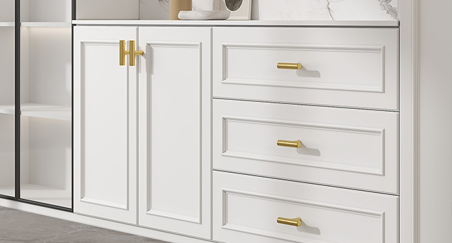 gold drawer knobs