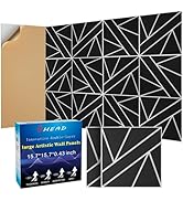 8 Pack 2-Layer Soundproof Wall Panels, 15.7 x 15.7 x 0.43 in Sound Proof Foam Panels for Walls, 0...