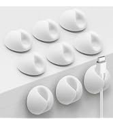 SmiLife Cord Organizer Cable Clip, Cord Holder Wire Organizer, Cable Management for Phone Charger...